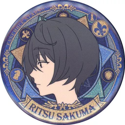 中古】バッジ・ピンズ 朔間凛月 「あんさんぶるスターズ!! 横顔缶