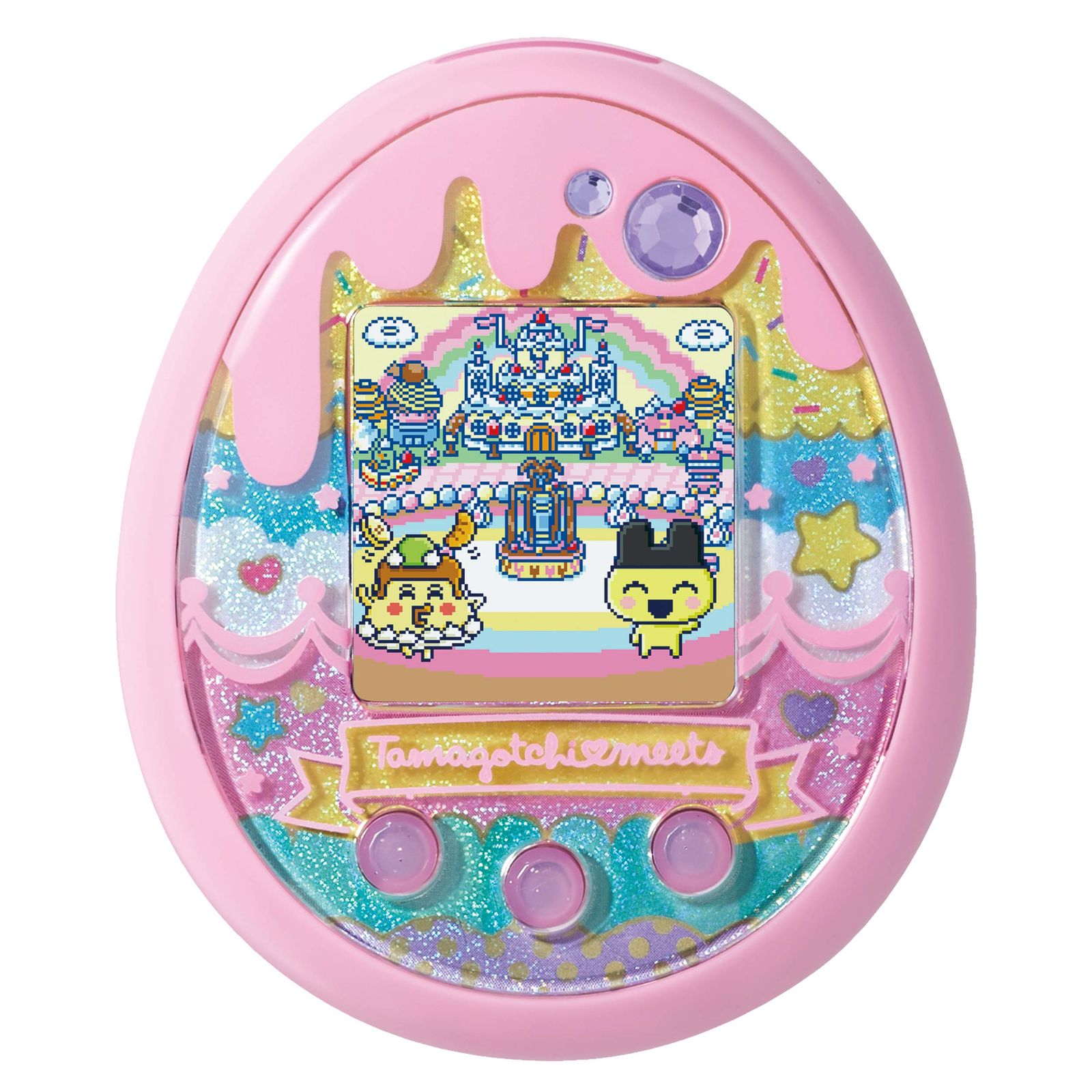 Tamagotchi meets (たまごっちみーつ) スイーツみーつ ver.ピンク(中古