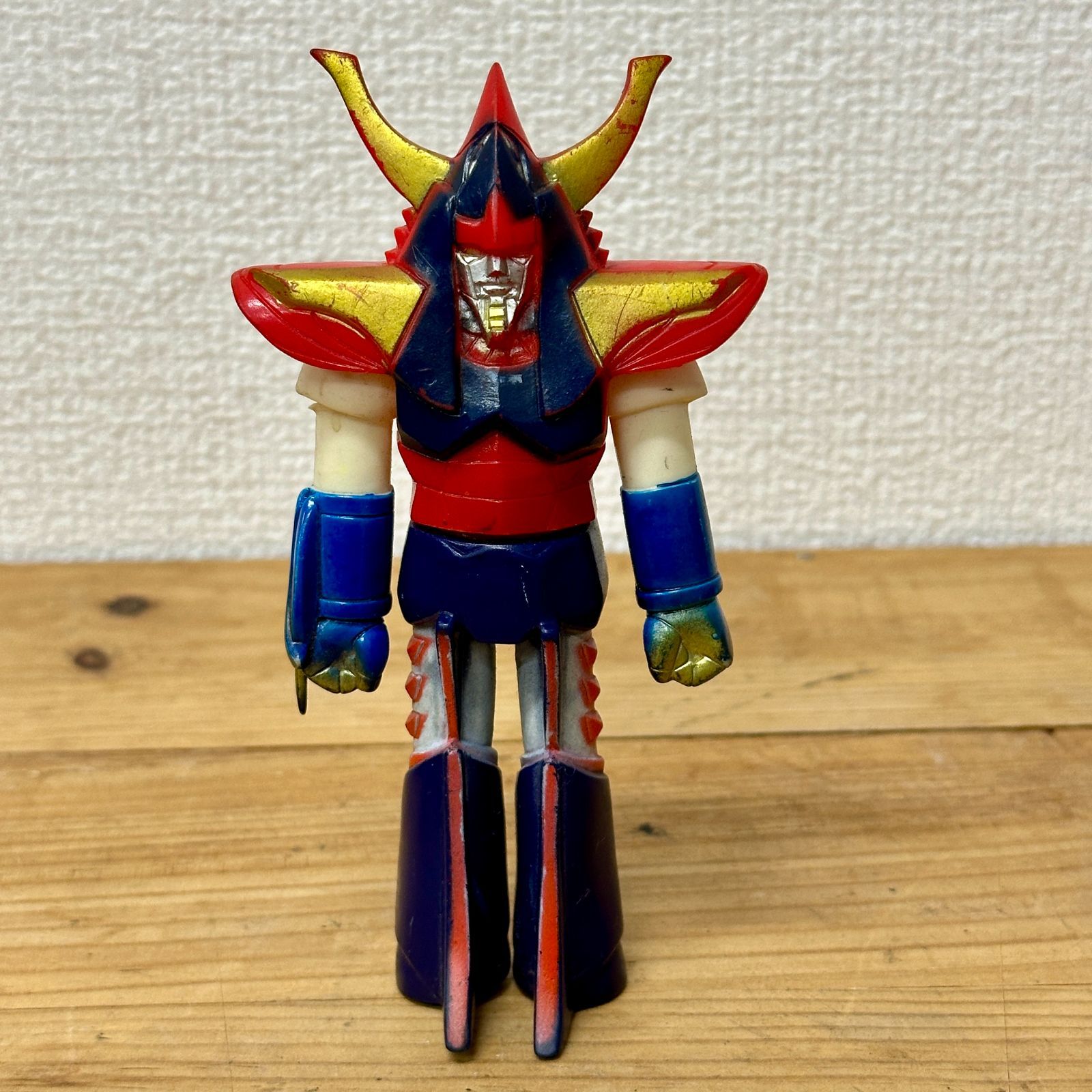 希少品】ポピー 勇者ライディーン ソフビ 体長約13.5cm 当時物 昭和