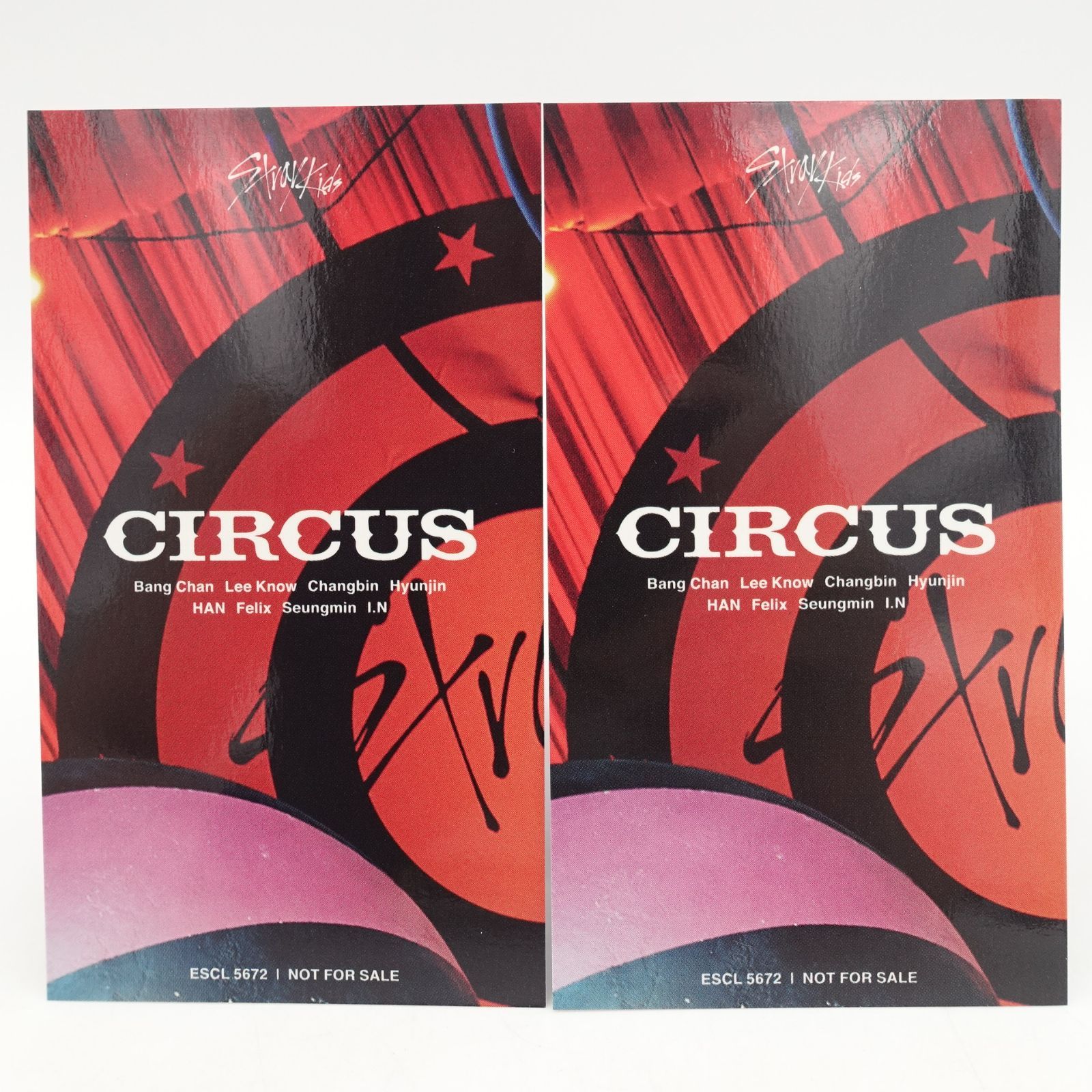 Stray Kids CIRCUS 通常盤 トレカ フォト カード コンプ 8枚 セット