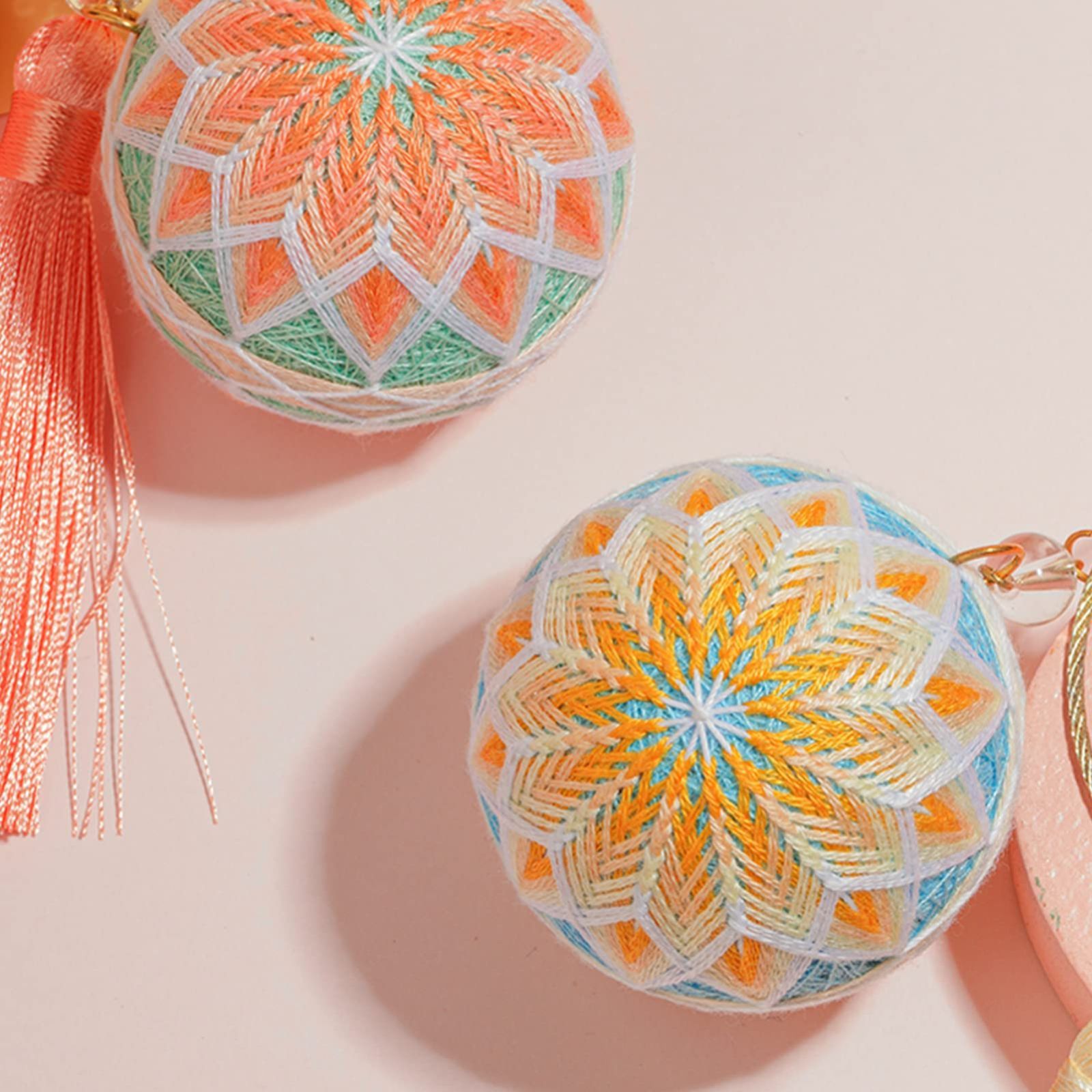 手毬 手毬 手鞠 てまり 刺繍秋花 No136 ハンドメイド 手鞠 てまり 刺繍