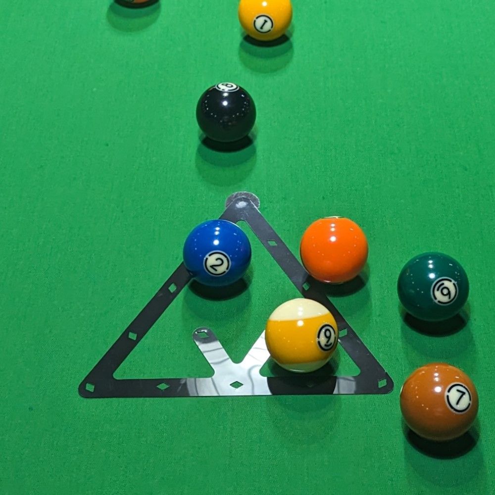 新品】ビリヤード ラックシート 2枚入り【8ボール 9ボール 10ボール