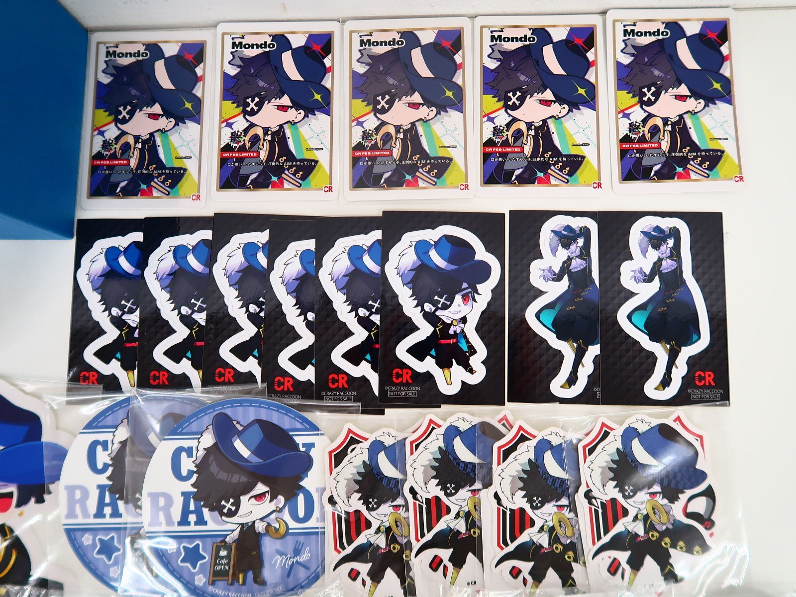 43点セット Crazy Raccoon Mondo グッズ - メルカリ