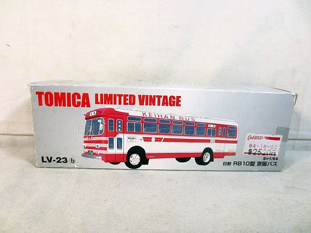 新品 トミカ リミテッド ヴィンテージ LV-23b 日野 RB10型 京阪バス