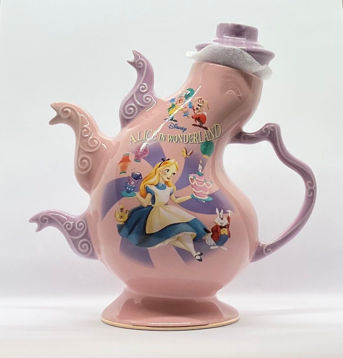 未使用品 ふしぎの国のアリス ティーポット ディズニー 陶器 - メルカリ