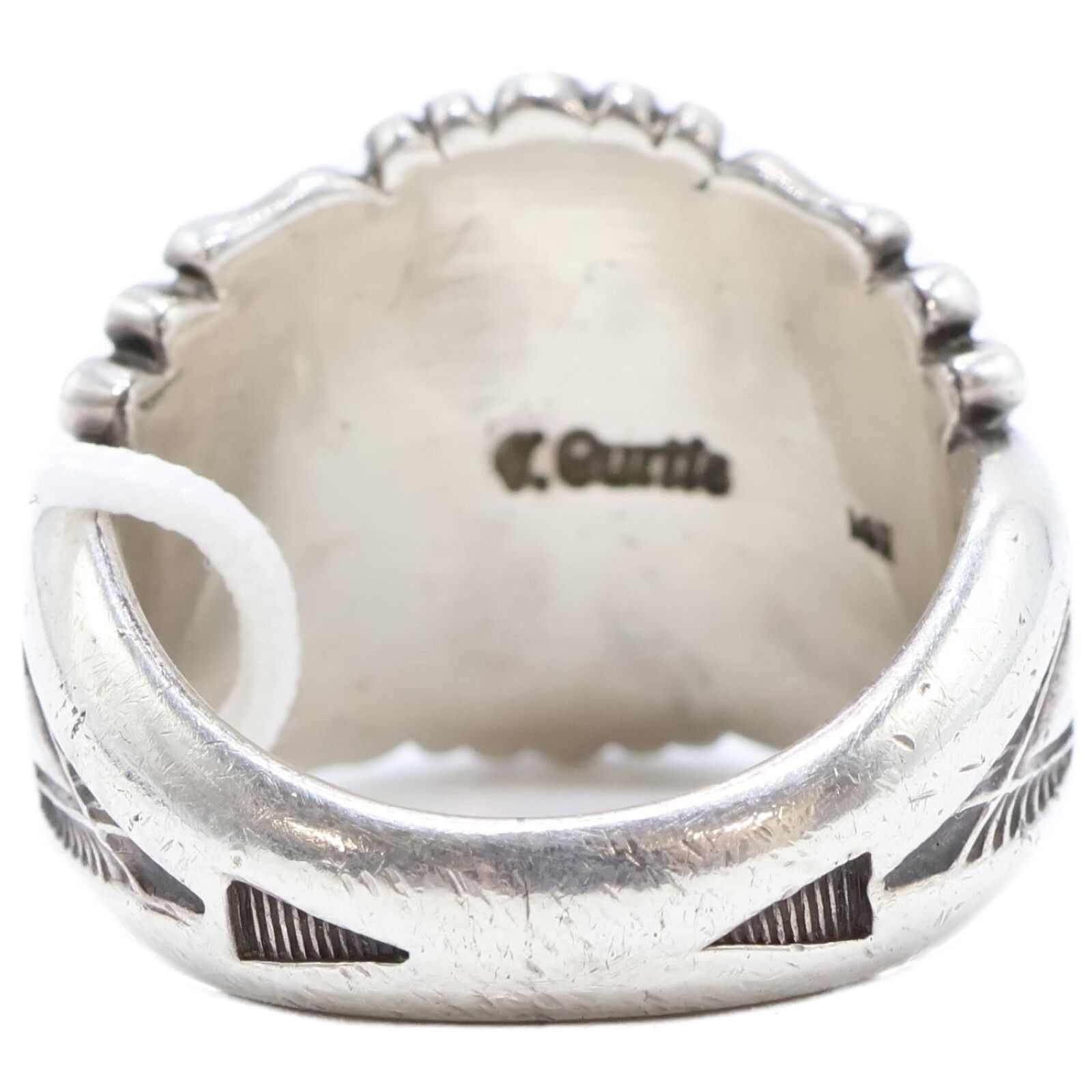 Thomas Curtis トーマスカーティス ナバホ族 スターリングシルバーx14K