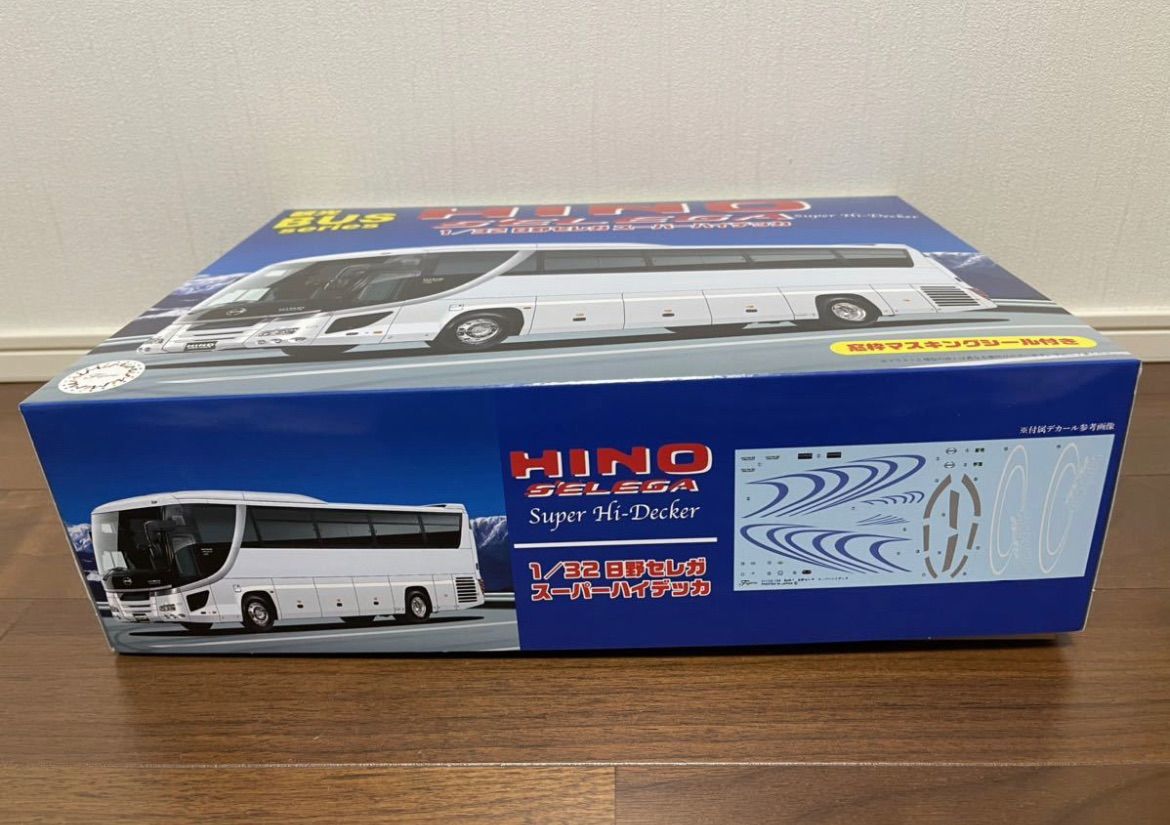 1/32 日野 セレガ スーパーハイデッカ NO.1 FUJIMI レトロ 観光バス