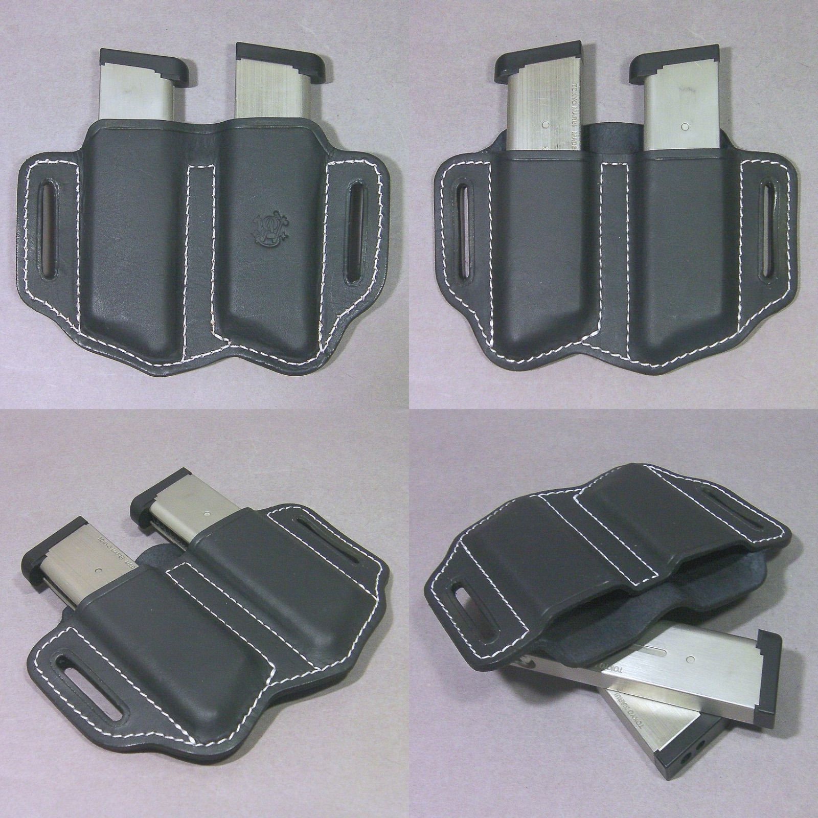 ダブル マガジン・ポーチ 東京マルイ1911、他社ガバメント用マガジン