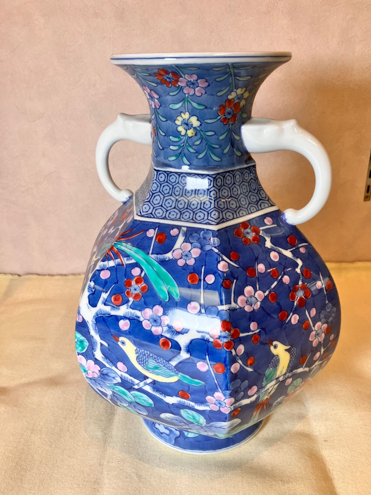 HEREND ヘレンド フラワーポット 花柄 シノワズリ ヤギ HEREND