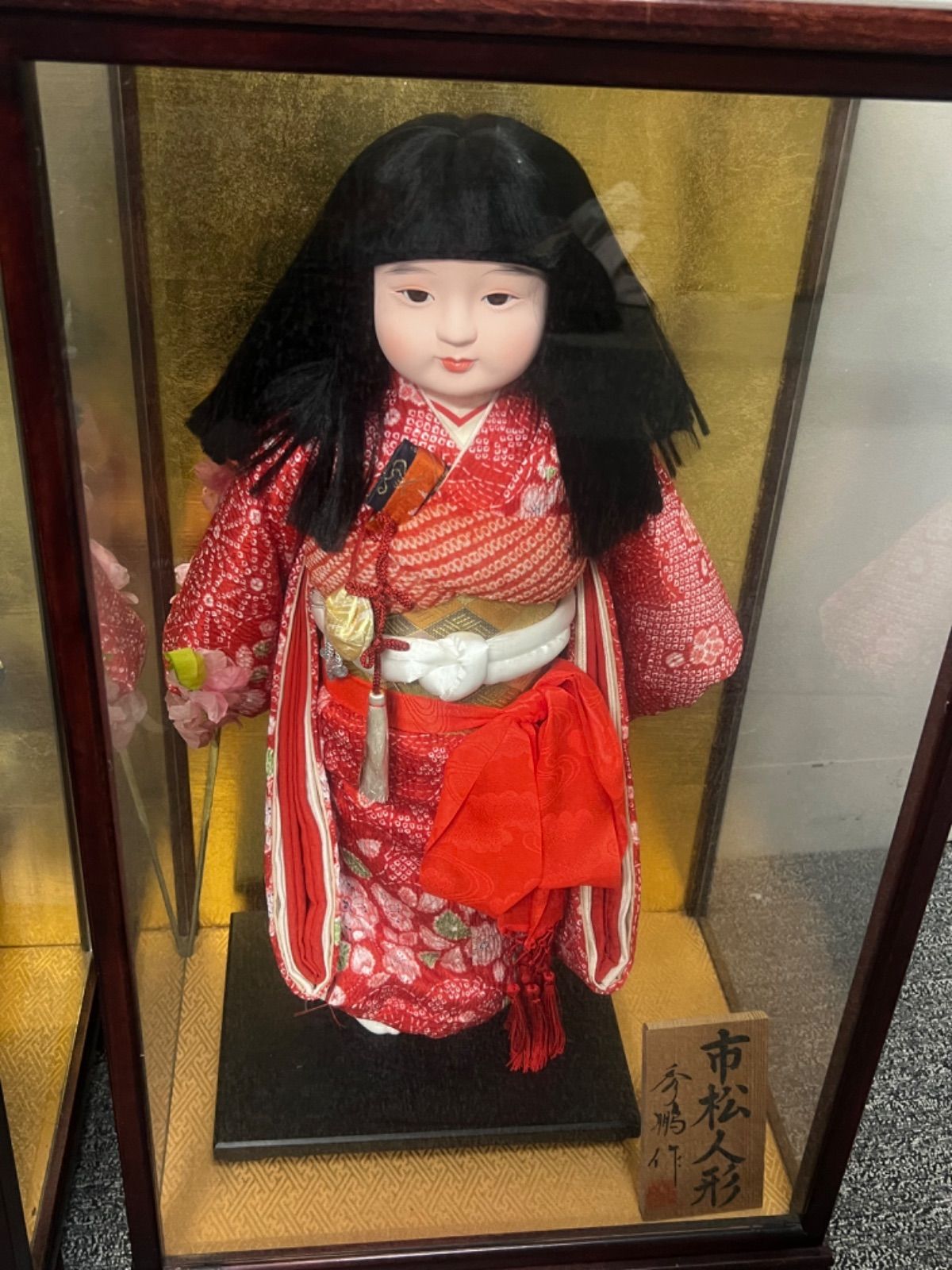 ⭐︎ 市松人形 ペア 秀鵬 お人形 日本人形 可愛い顔 - メルカリ