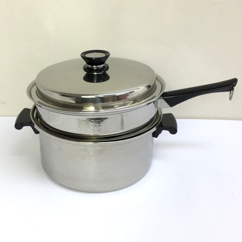 Amway Queen アムウェイ クイーン MULTI-PLY 18-8ステンレススチール