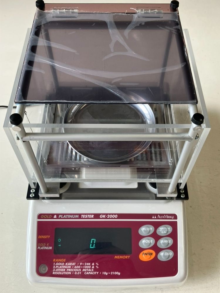 アルファミラージュ GK-200 貴金属テスター 比重計稼動品！