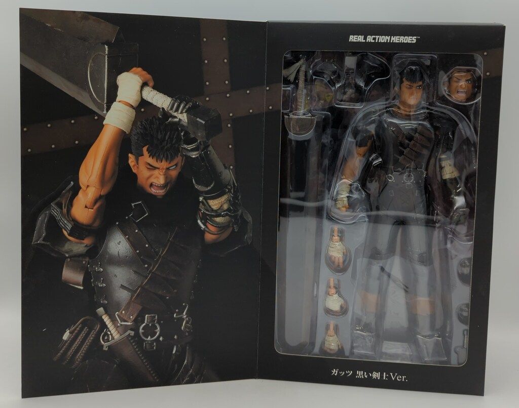 メディコム・トイ REAL ACTION HEROES ベルセルク ガッツ 黒い剣士ver