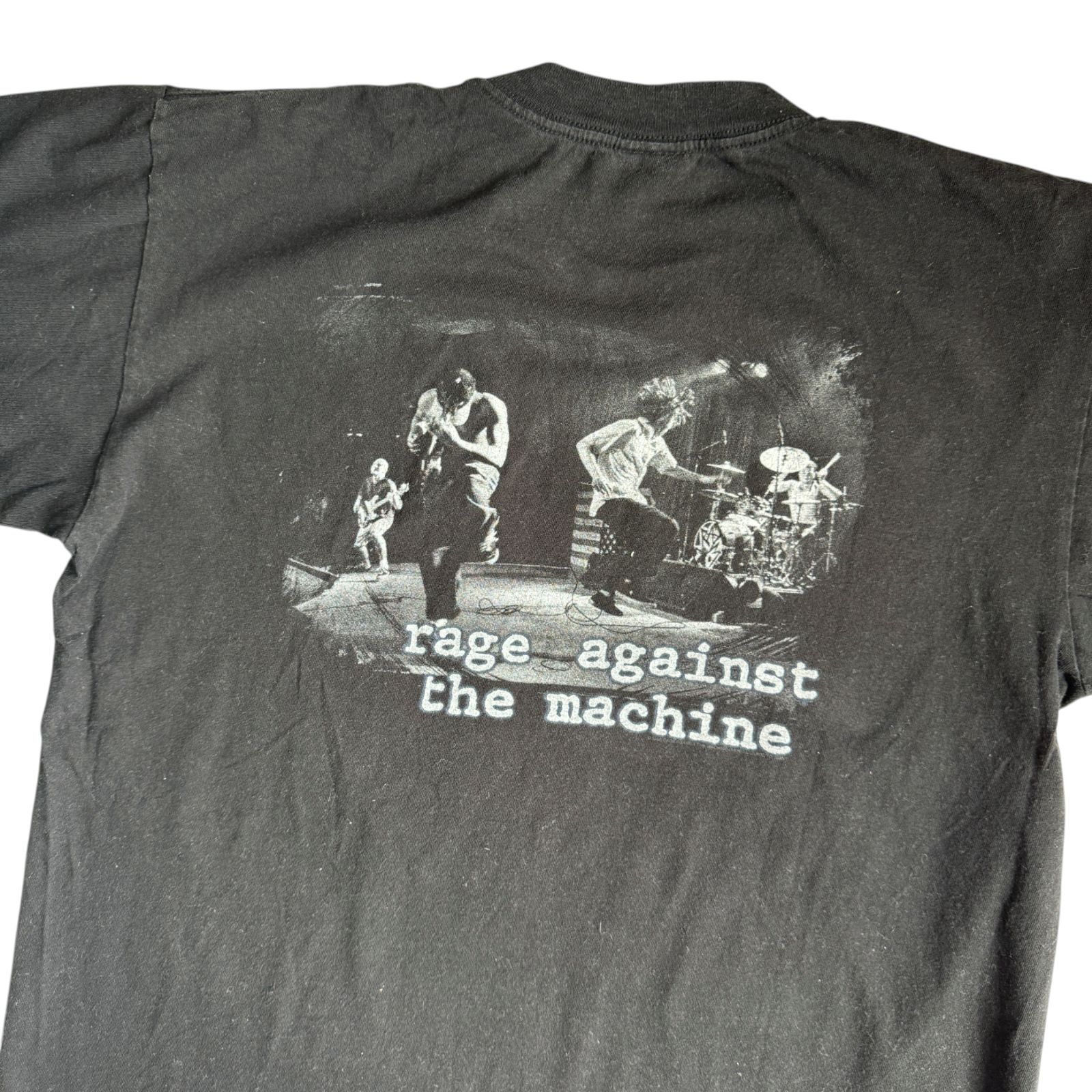 90s rage against the machine ロゴ プリント Tシャツ XLサイズ レイジ