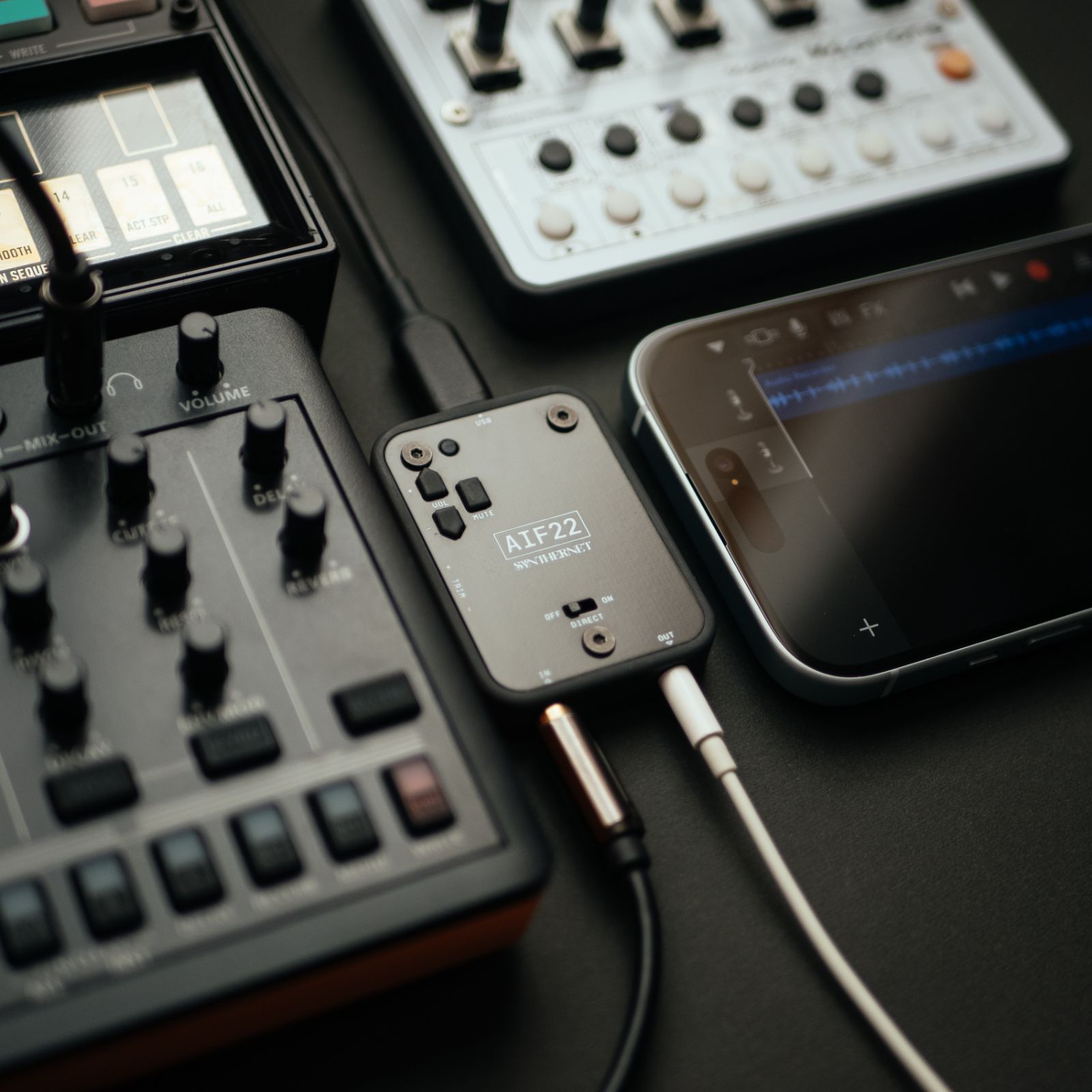 SYNTHERNET AIF22 USB-C オーディオインターフェイス - メルカリ