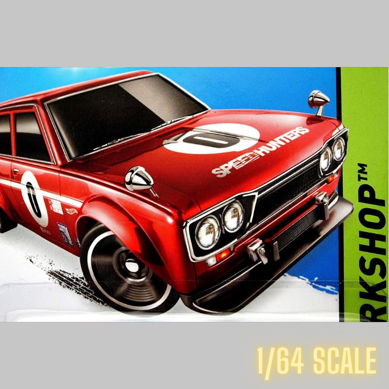 ホットウィール `71 ダットサン ブルーバード 510 ワゴン - メルカリ