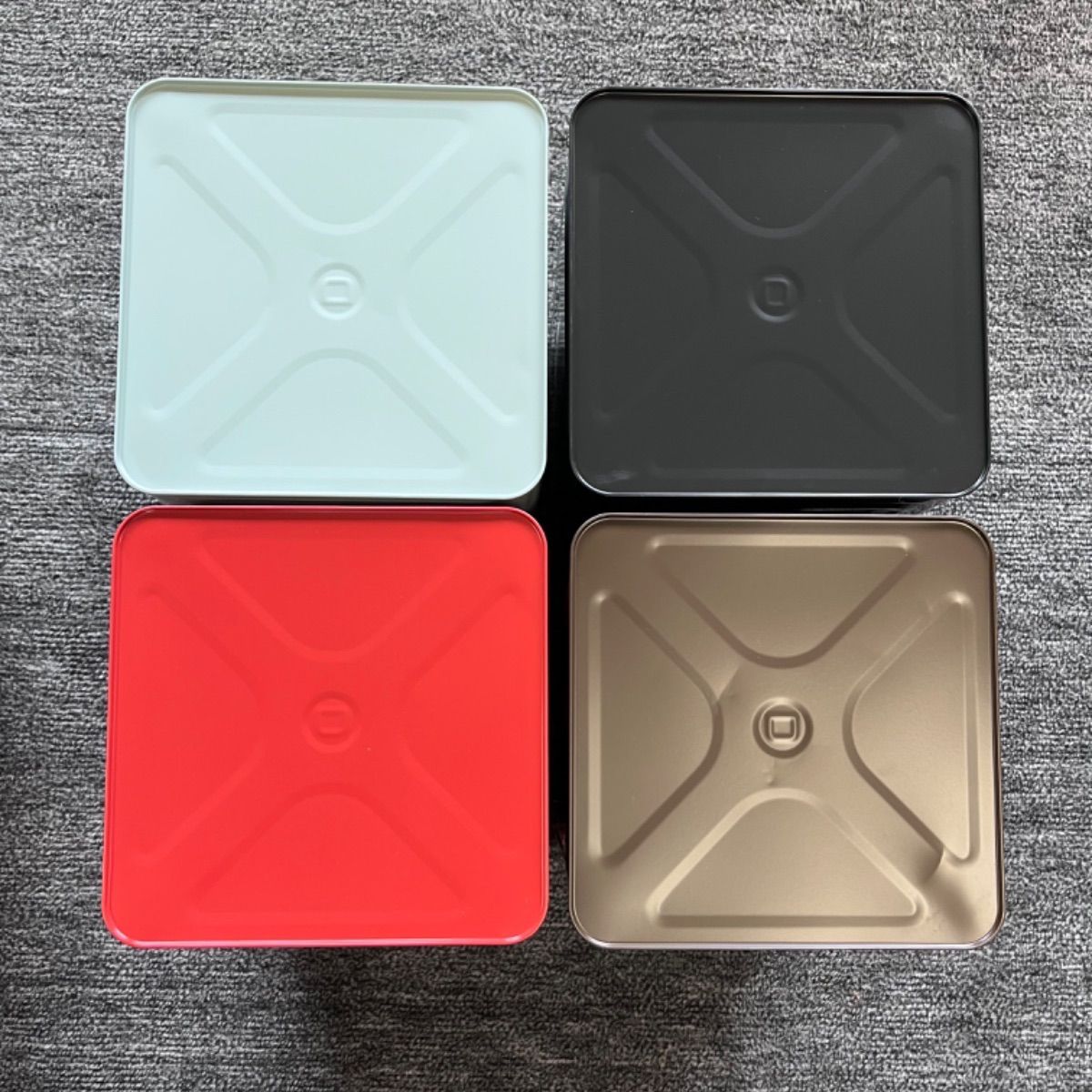 リメイク一斗缶（蓋なしダークグレー） 収納ボックス リメイク缶