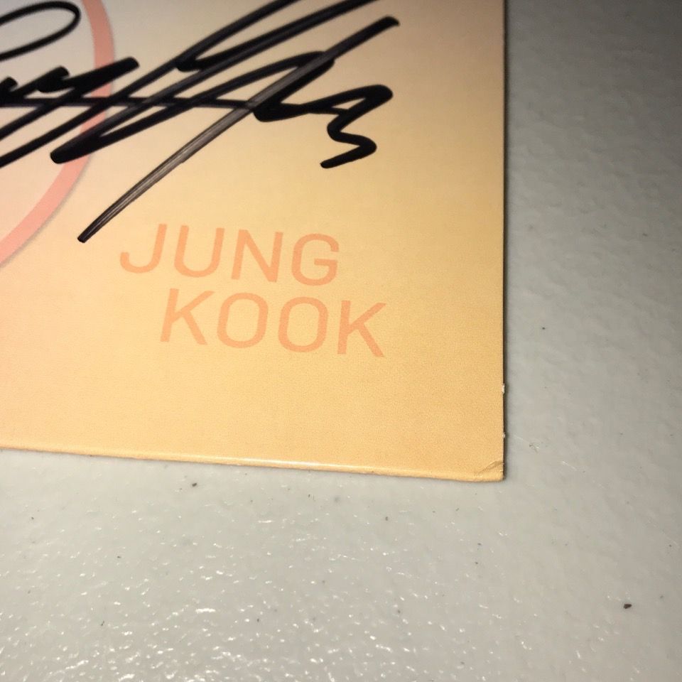 ジョングク(BTS) 直筆サイン「3D (feat. Jack Harlow)」CD(アメリカ