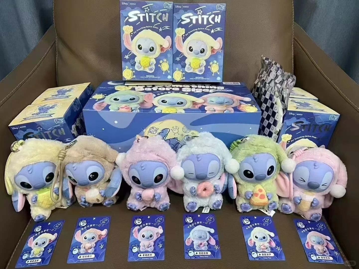 MINISO ディズニー ぬいぐるみ アソートボックス STITCH 2セット