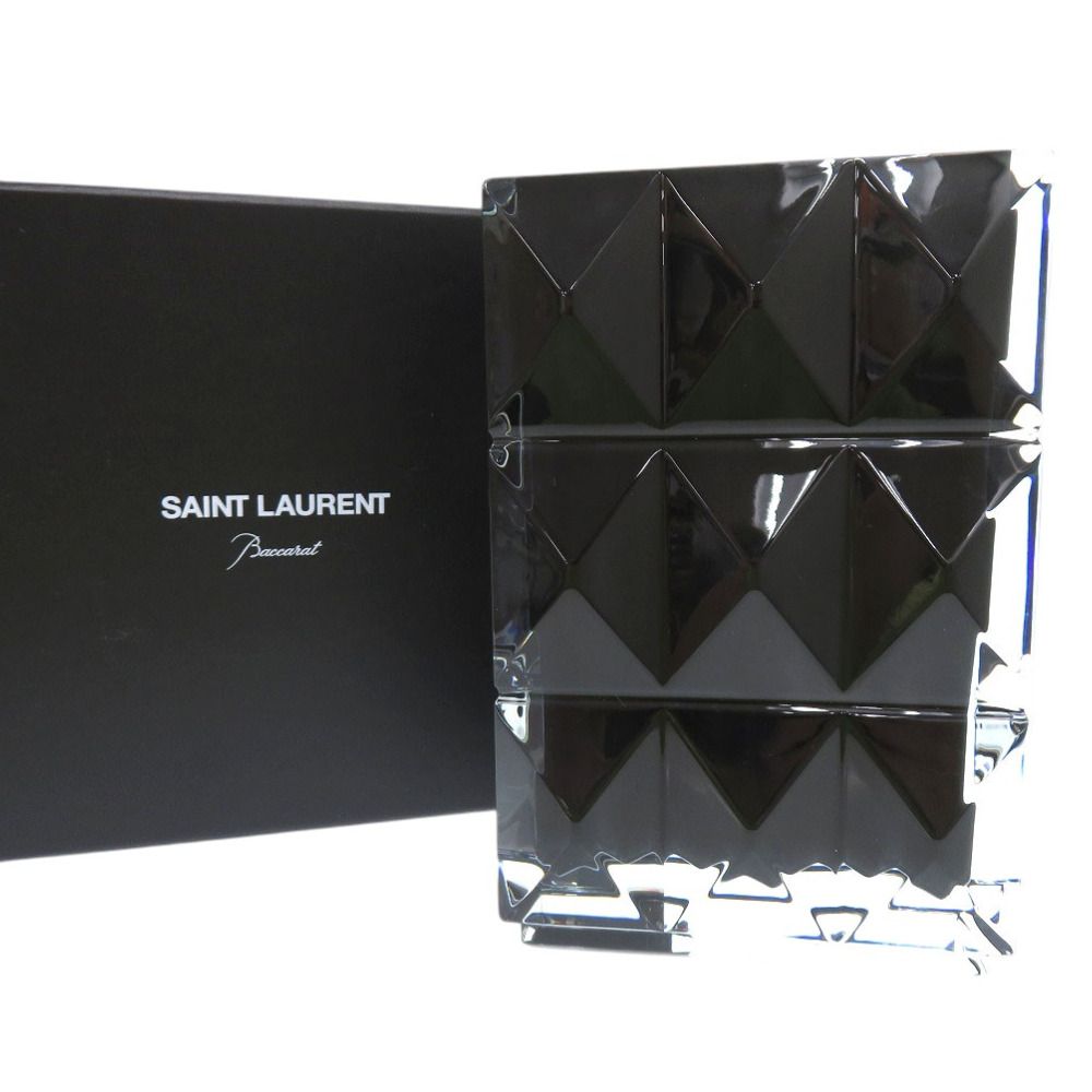 未使用品 サンローランパリ バカラ ルクソールベース 花瓶