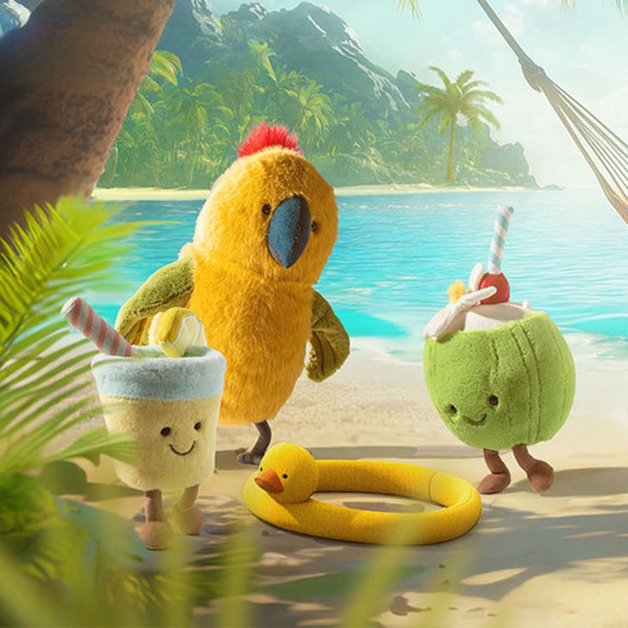 新品 ジェリーキャット Jellycat ココナッツ ジュース ドリンク