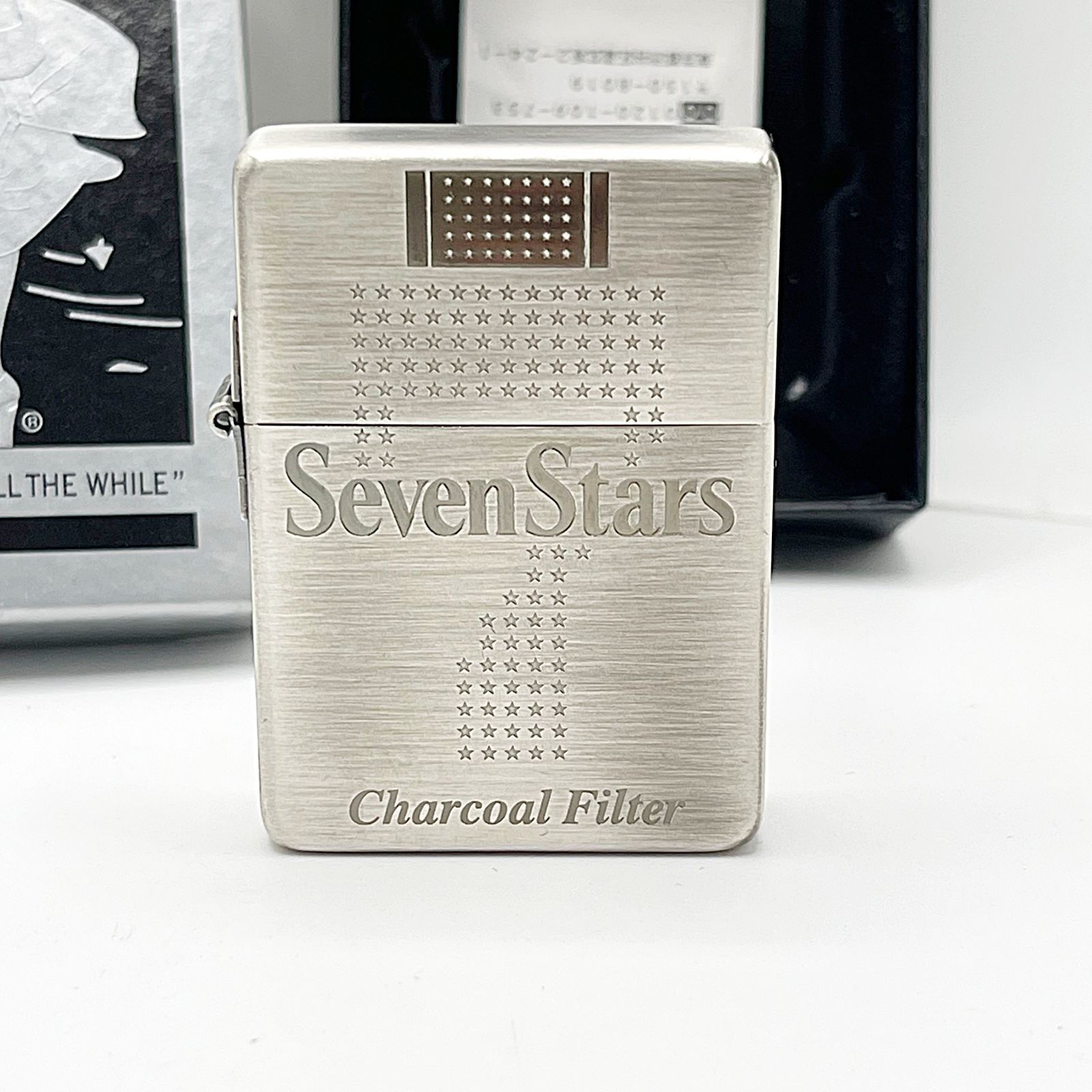 セブンスター50周年限定500個ジッポ セブンスター オイルライター