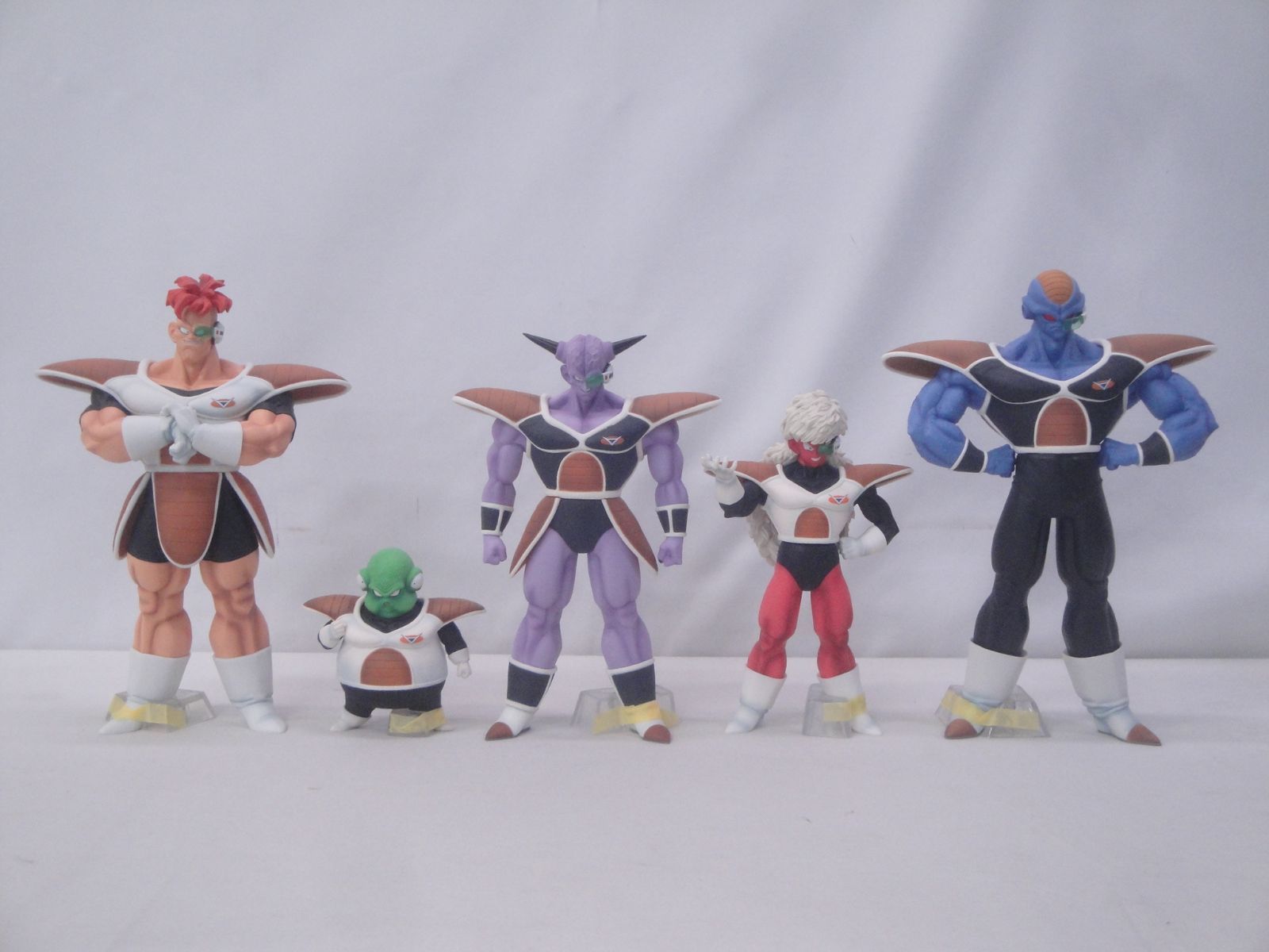 新品未開封 ドラゴンボール B賞ギニュー3個 グルド2個 一番くじ