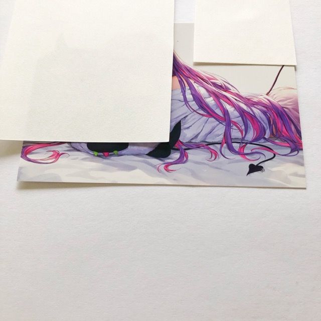 ホロライブ 常闇トワ 誕生日記念2021直筆メッセージ&箔押し複製サイン