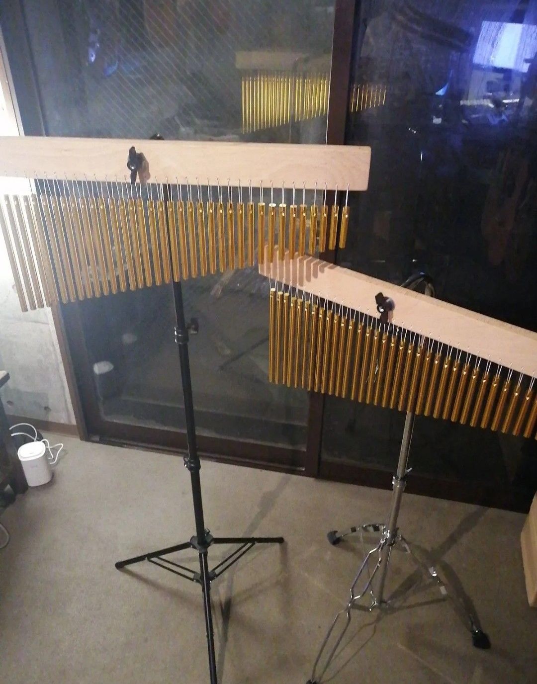 ウインドチャイム 36bar スタンド、ケース付き - メルカリ