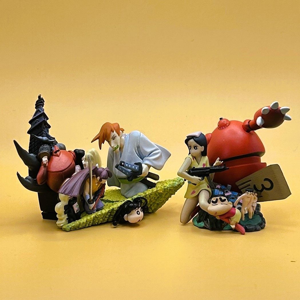 クレヨンしんちゃん 嵐を呼ぶカプセルフィギュア 雲黒斎の野望 爆発