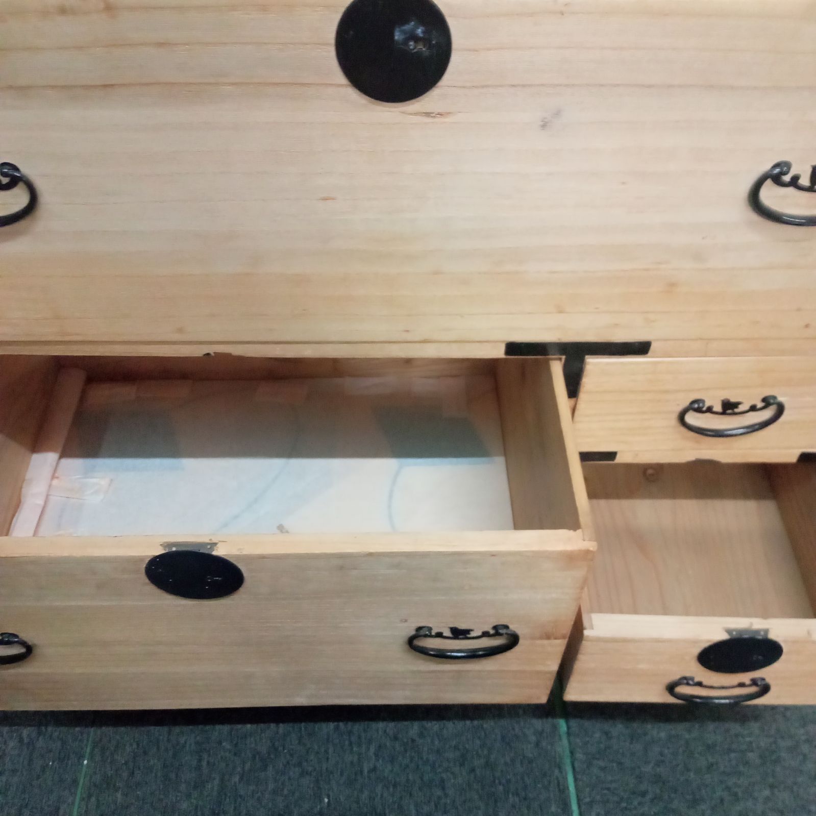 ◯ 箪笥 桐箪笥 上下セット 昭和レトロ アンティーク - メルカリ