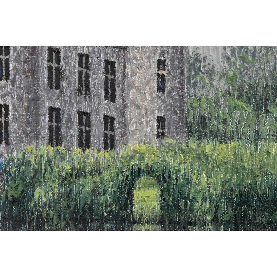 西村龍介 「静日」 油彩 4号 絵画 風景画 美術 アート コレクション