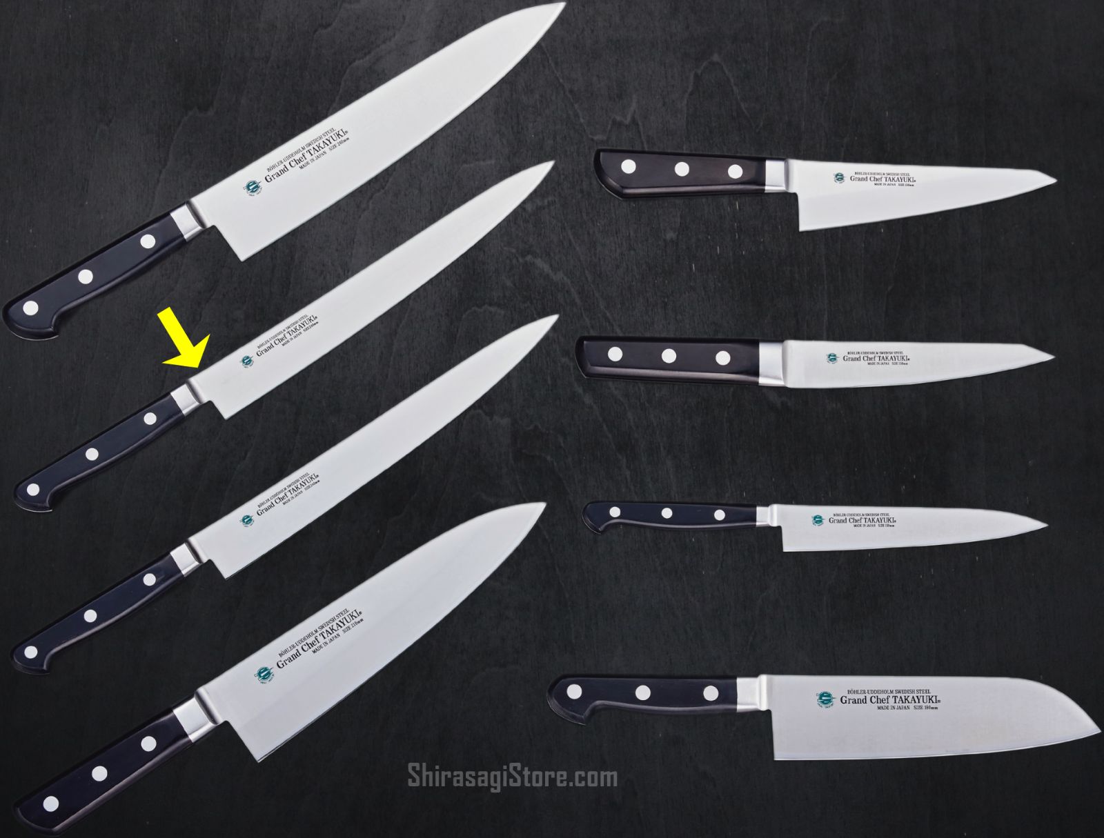 堺孝行 グランドシェフ Granchef 筋引 スライサー 包丁 270mm (10024