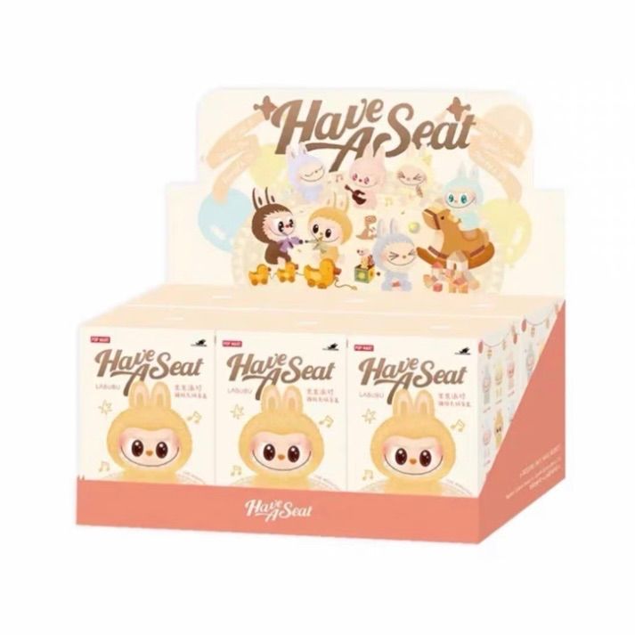 正規品 LABUBU POPMART Have A Seat ぬいぐるみ アソートボックス 6種