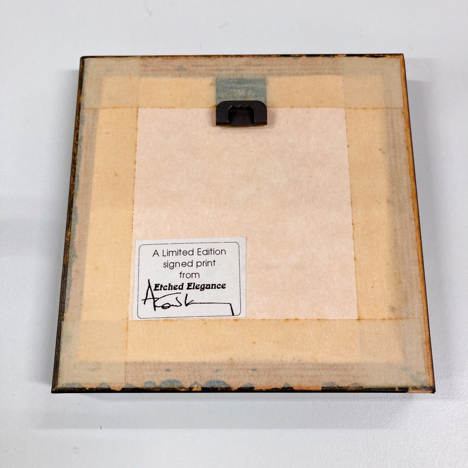 お値引き うたうくじら シルクスクリーン 安斎嘉子 版画