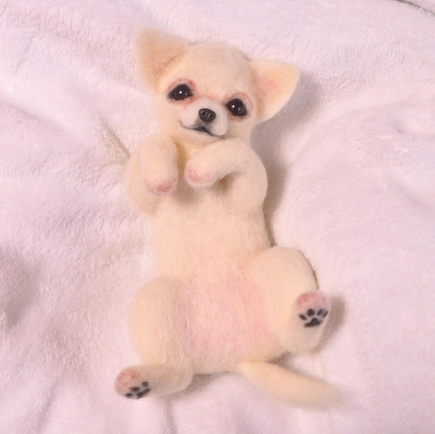 送料無料♡へそ天チワワちゃん - メルカリ