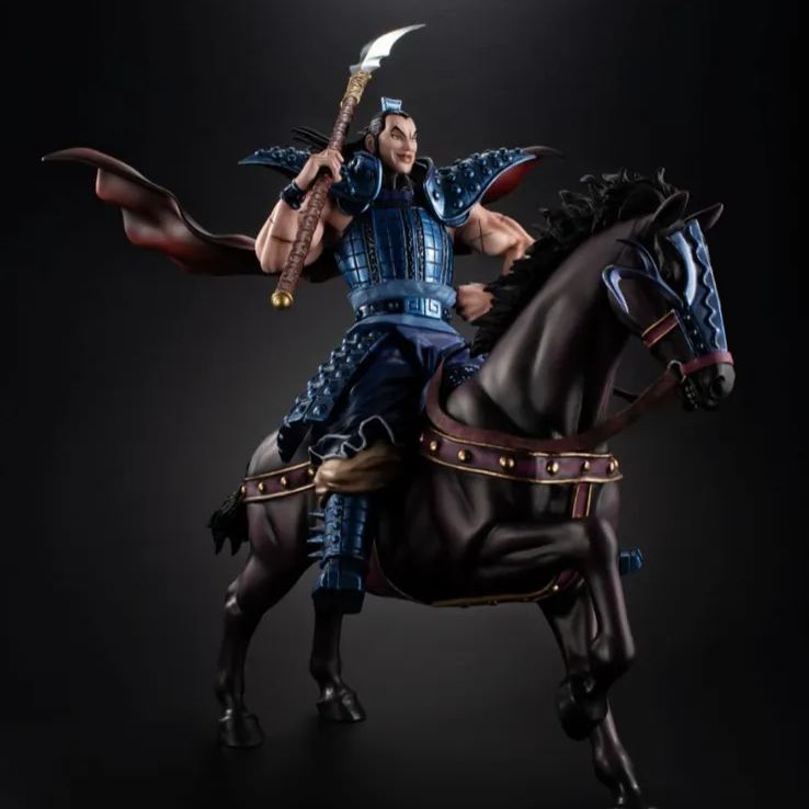 新品☆ フィギュアーツZERO 王騎 -出陣- バンダイ 送料無料 キングダム