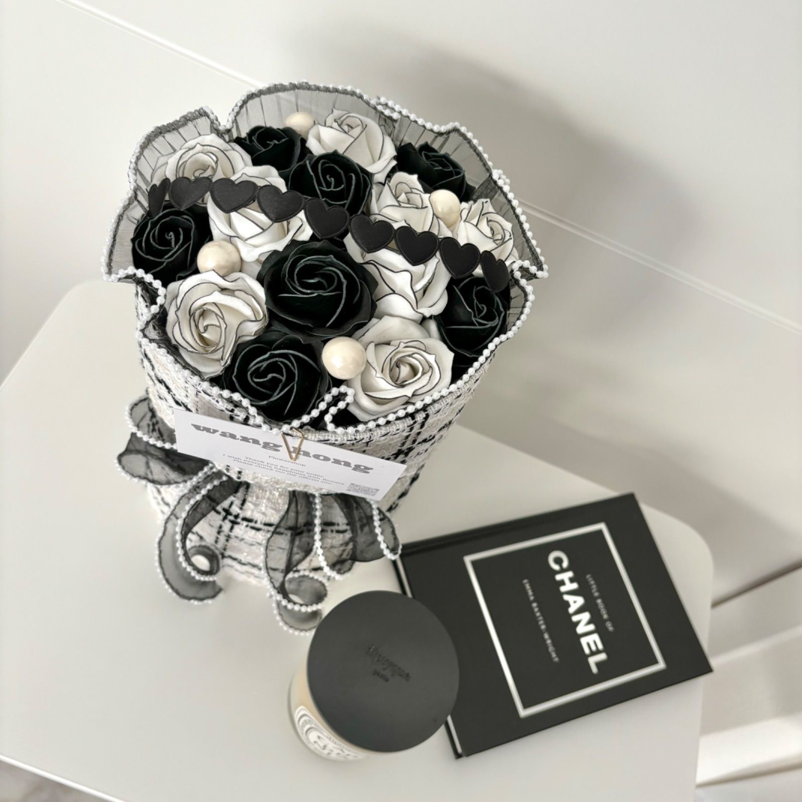 ラスト】ワンホンブーケ ツイードブーケ インテリア プレゼント