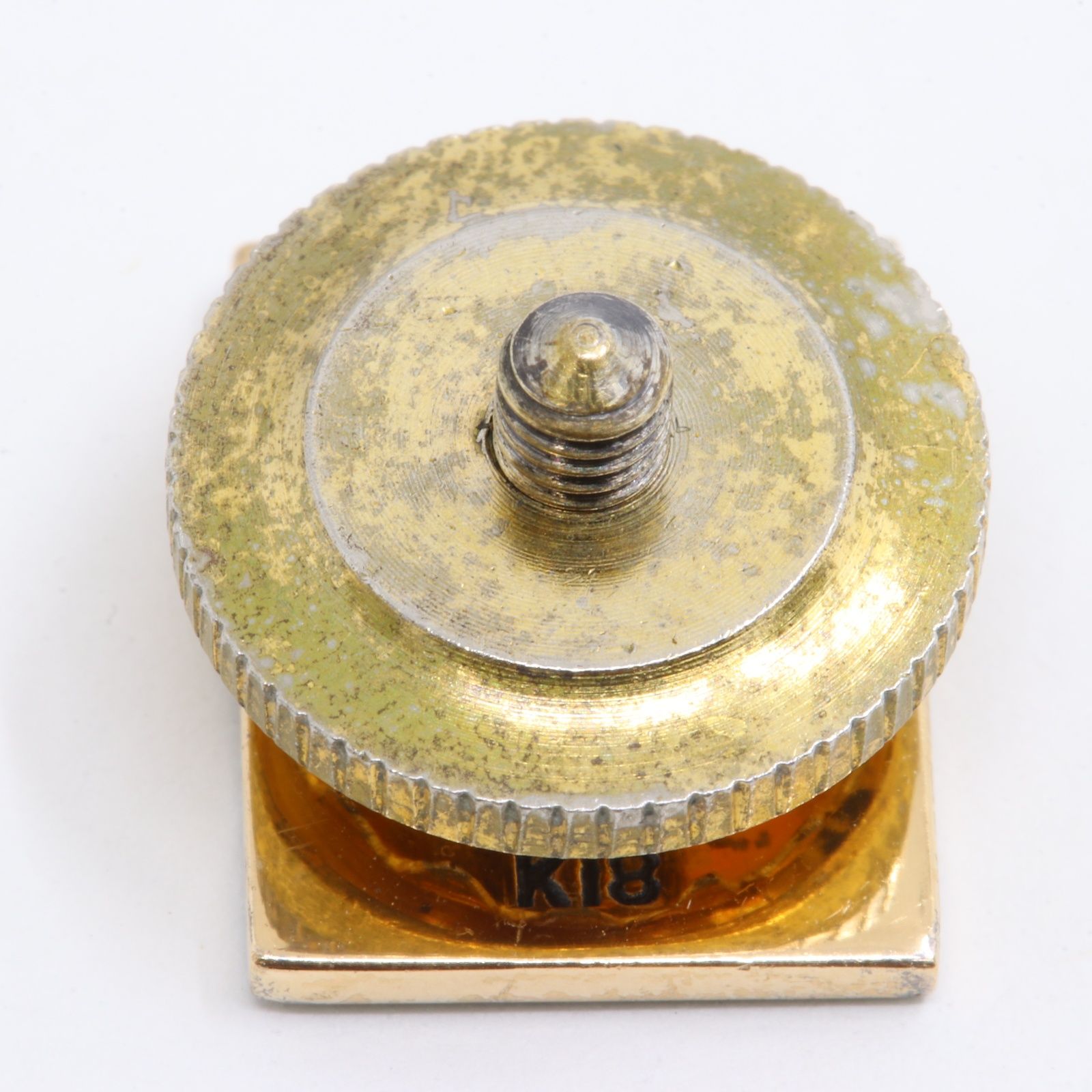 ITM4I9HO7SGM Daiei ダイエー K18 18金 社章 ピンバッジ 襟章 記章