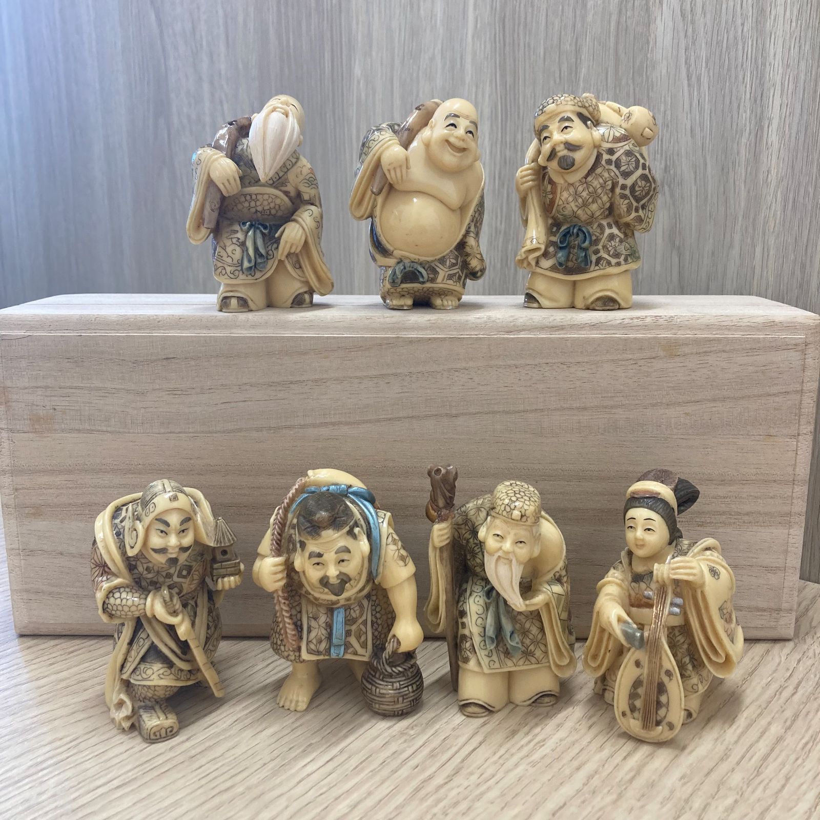 七福神 置物 雅俊 象牙風 インテリア - メルカリ