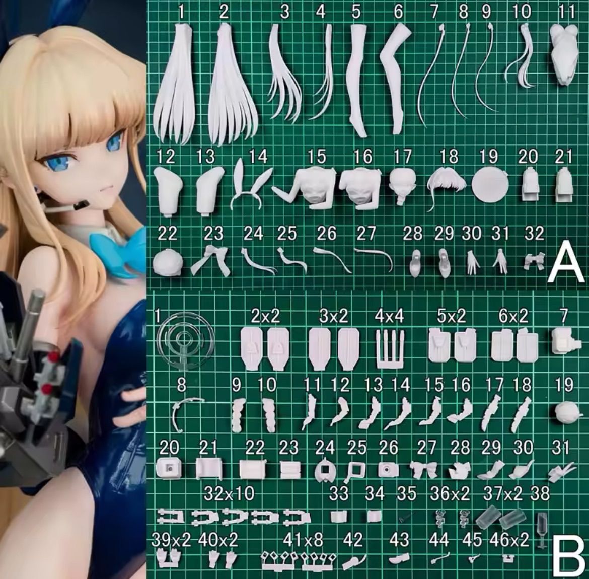 ブルーアーカイブ 飛鳥馬トキ バニーver アクションフィギュア 1/7