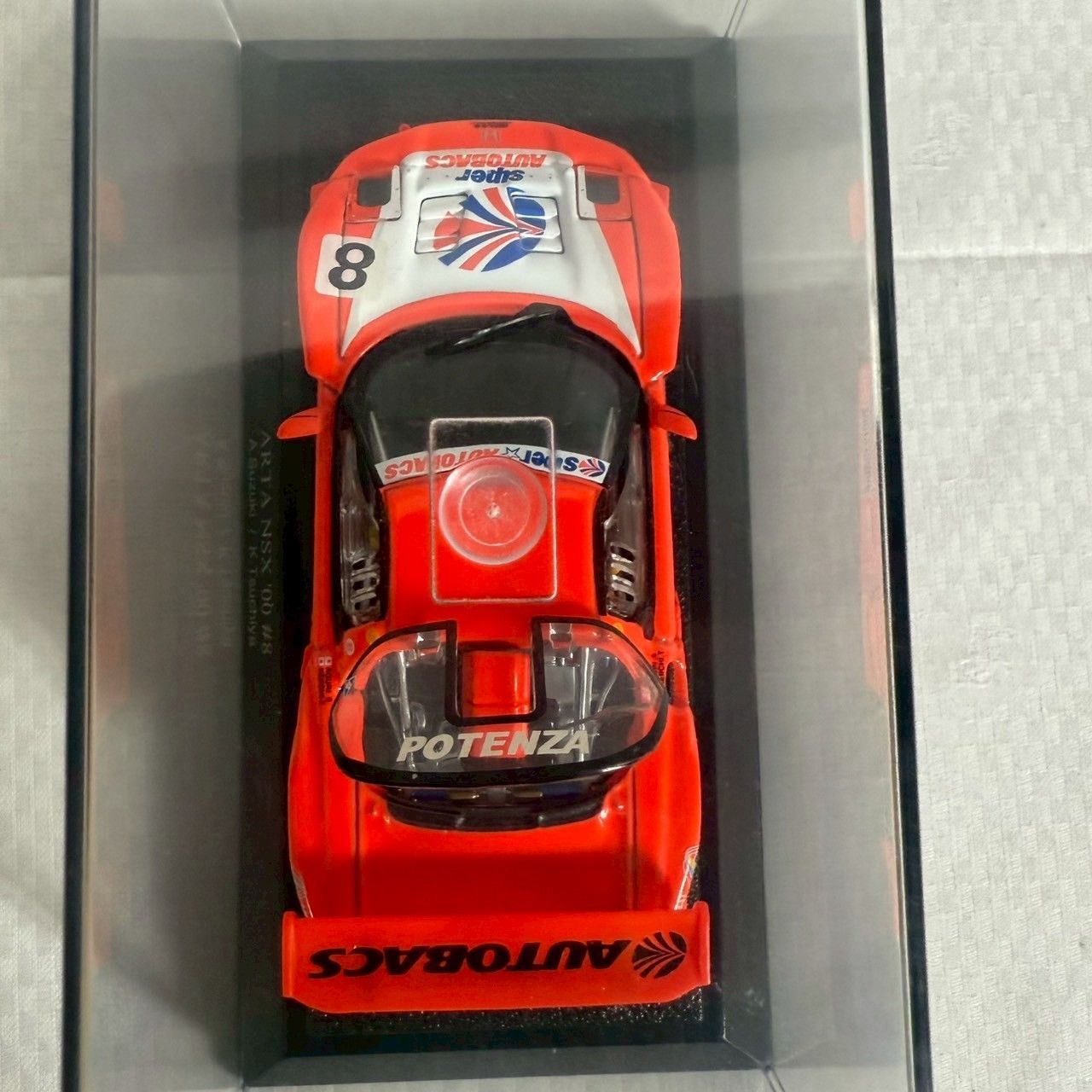 値下げ交渉歓迎 ミニカー HONDA NSX 1/43スケール ARTA NSX 2000年GT