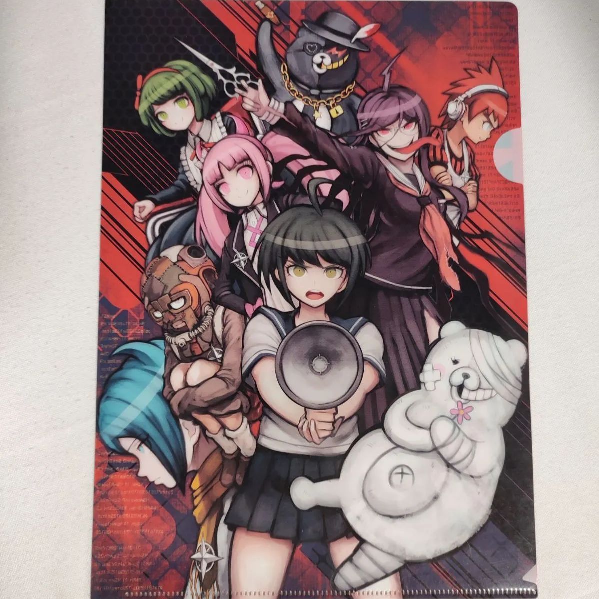 ダンガンロンパ シリーズ 非売品A4クリアファイル アクキー セット