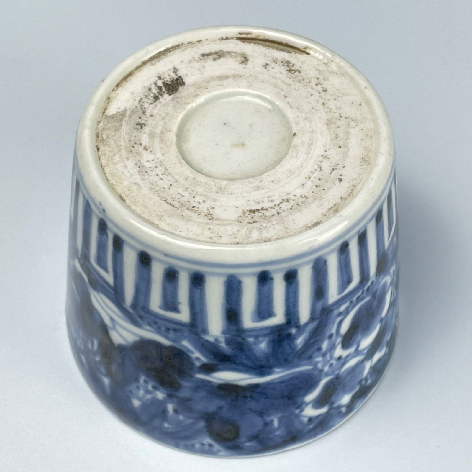 207 染付 松竹梅 古伊万里 骨董 アンティーク 蕎麦猪口 - メルカリ