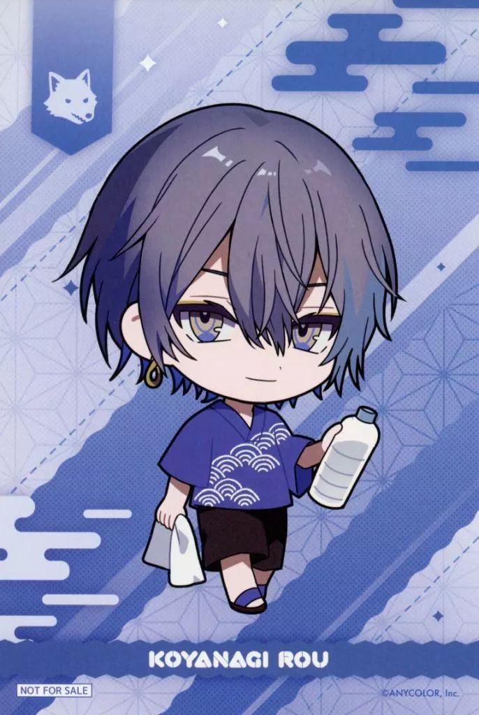 中古】ポストカード 小柳ロウ(ミニキャラ) ポストカード 「バーチャル