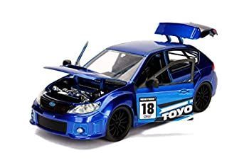 中古】2012 Subaru Impreza WRX STI Blue JDM Tuners 1/24 Diecast