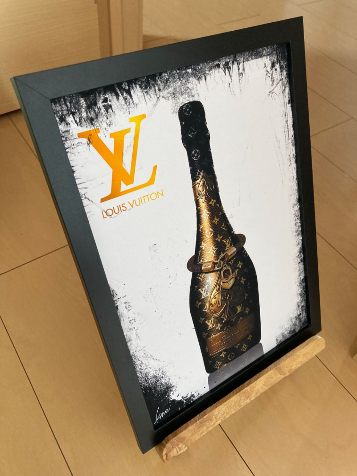 LOUIS VUITTON type☆オマージュアートインテリアポスター#337