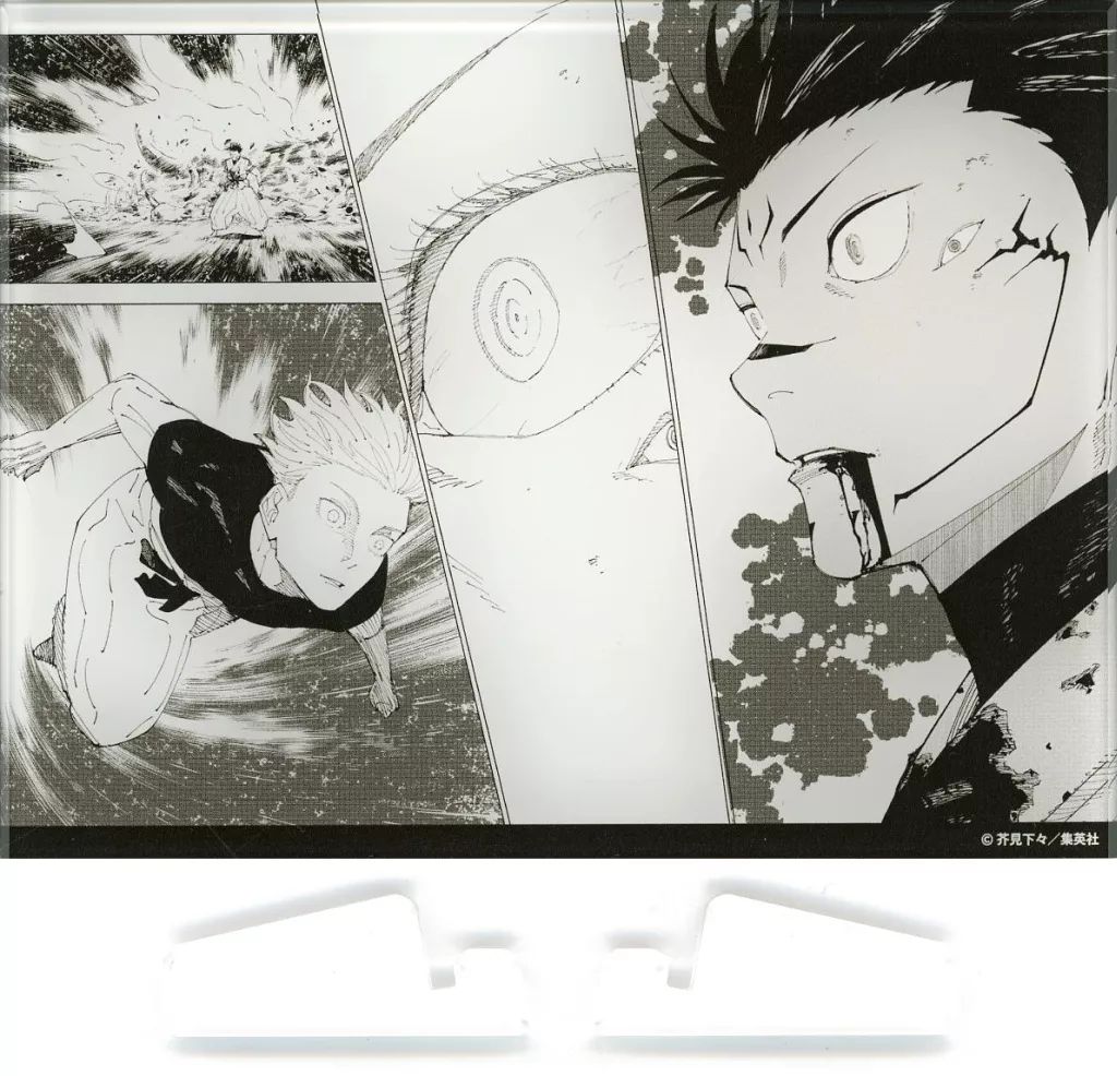 中古】雑貨 H.五条悟＆両面宿儺(文字なし) マンガアクリル 「呪術廻戦