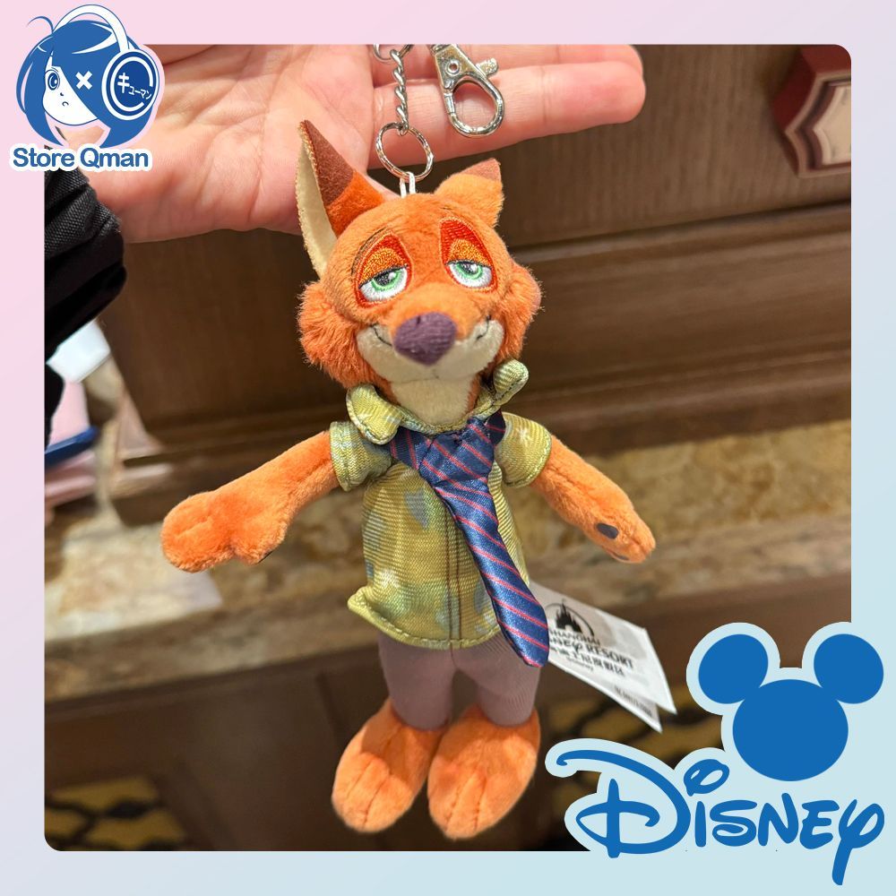 即日発送 ディズニー ズートピア ニック ぬいぐるみ キーホルダー キー