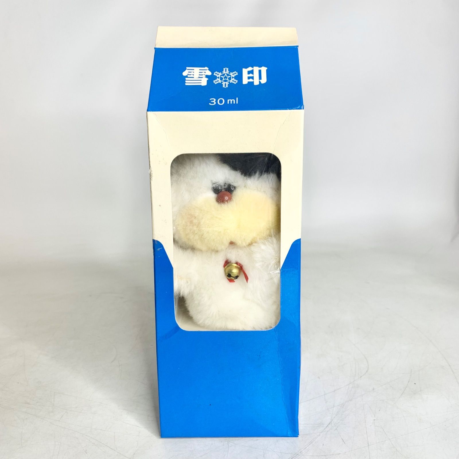 昭和レトロ 希少 オオイケ OIKE 雪印牛乳 うし ぬいぐるみ 牛乳パック